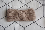 Headband twisté rose clair