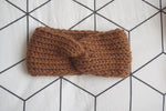 Headband twisté caramel